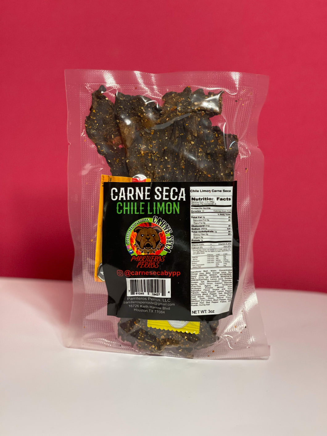 Carne Seca- Chile Limon