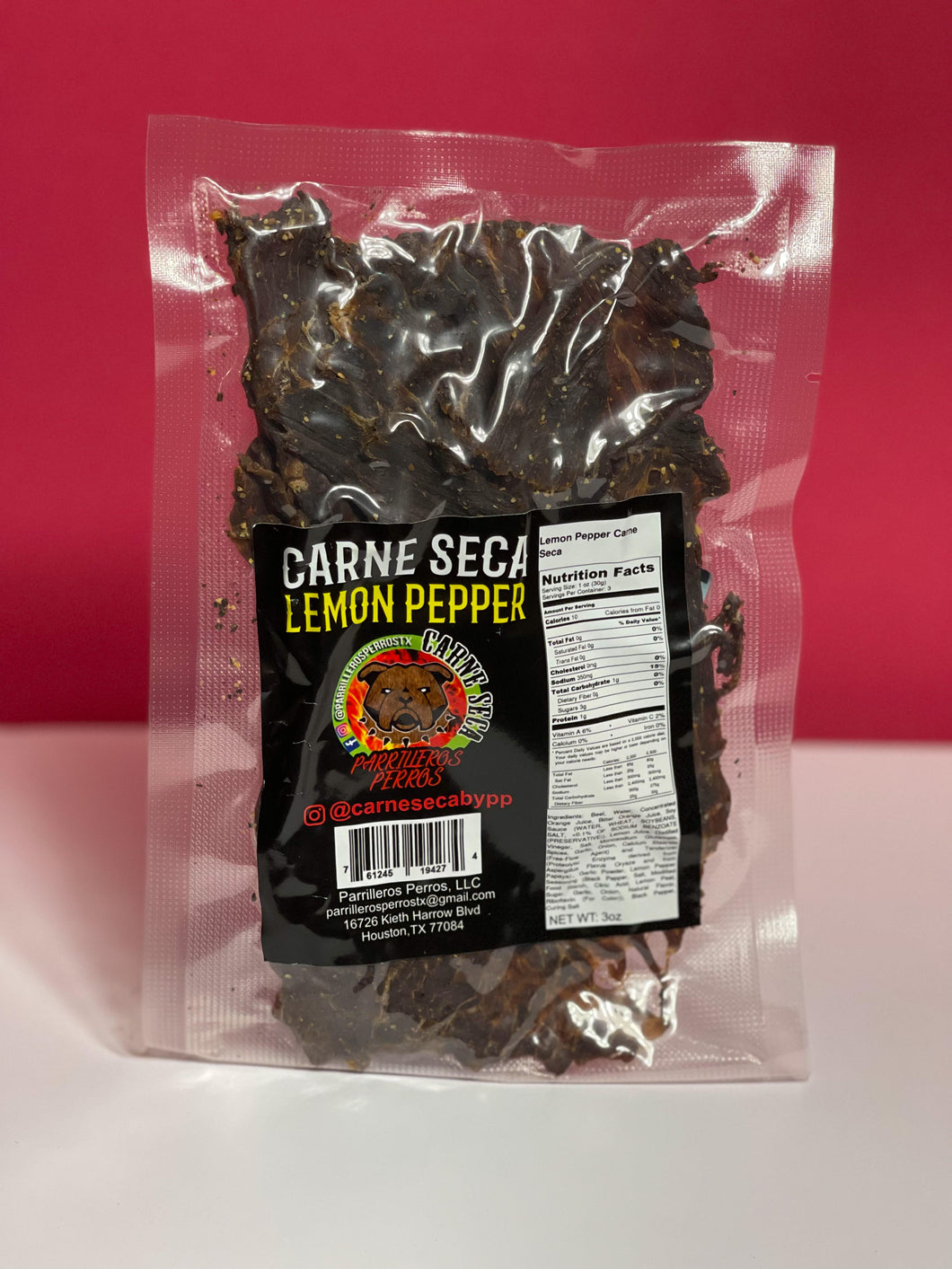Carne Seca- Lemon Pepper – Pekaditos