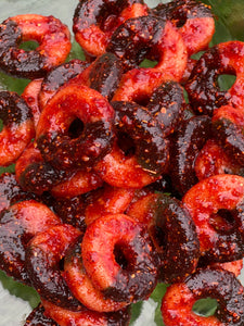 Blue Raspberry Rings Enchilados